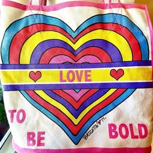 Pop Art Cheery Colorful Brighton Valentine’s Tote